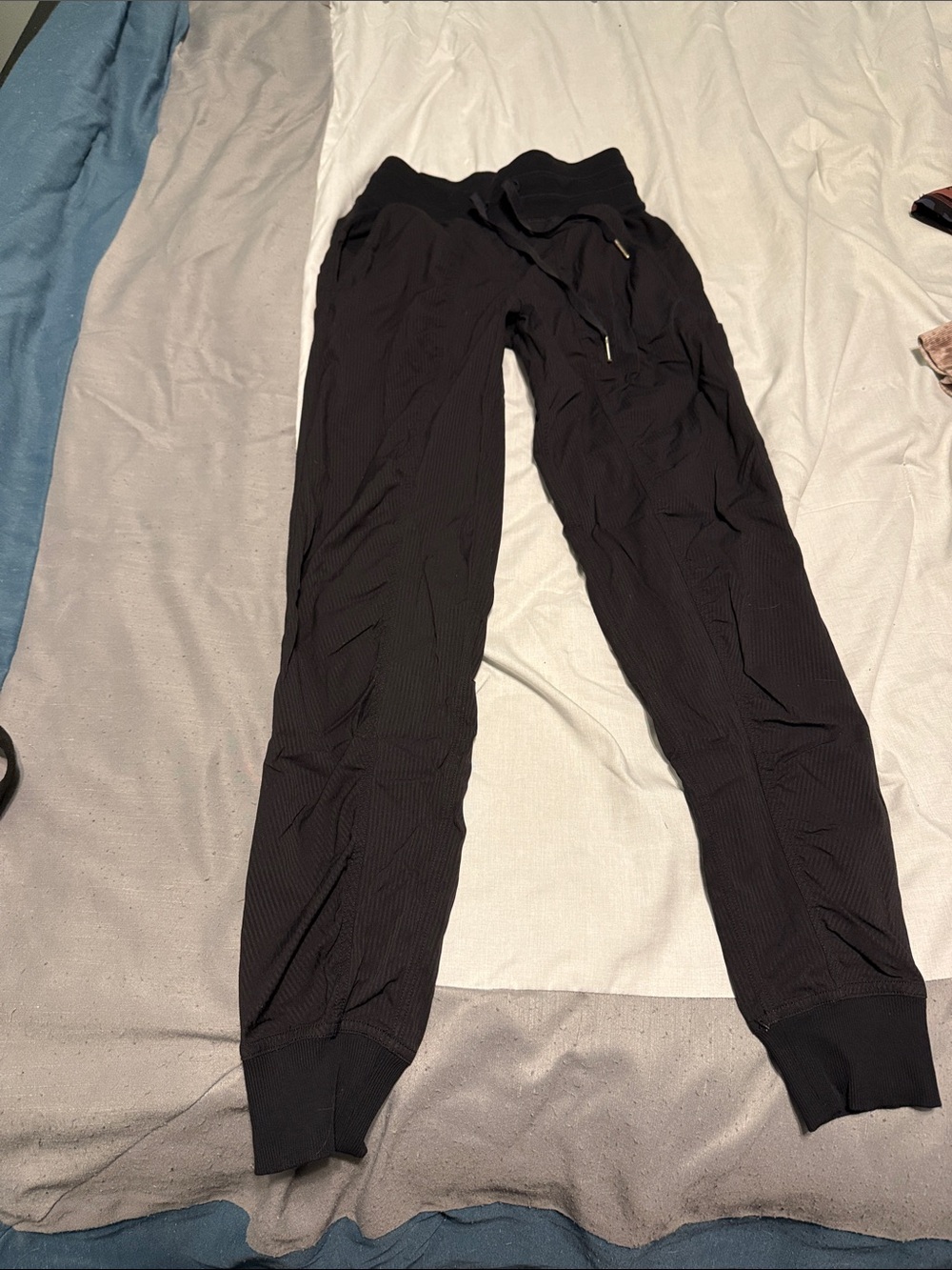 lululemon athletica Black Track Joggers
